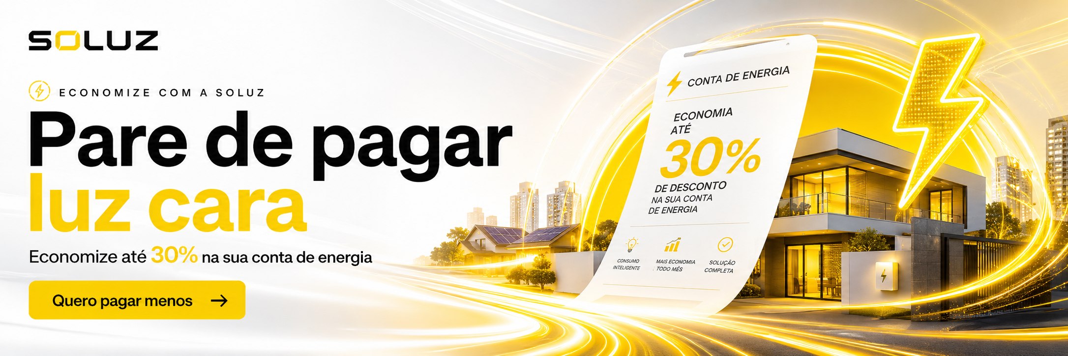 Pare de pagar luz cara e economize na conta de energia